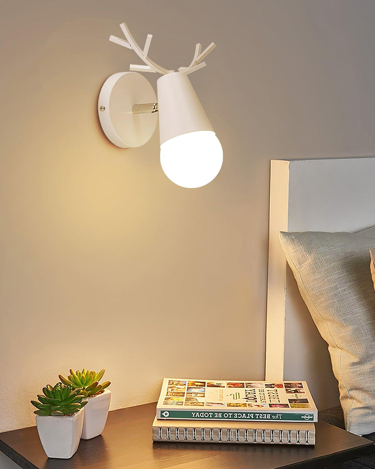 Caperwyn Iron Wall Light-Moonnatur