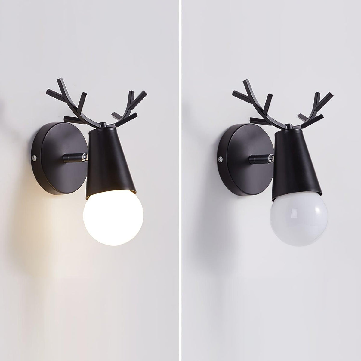 Caperwyn Iron Wall Light-Moonnatur