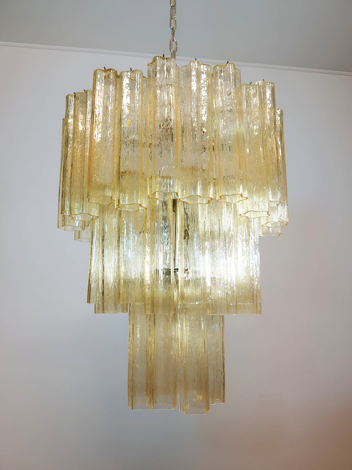 Urenenora Glass Chandelier-Moonnatur
