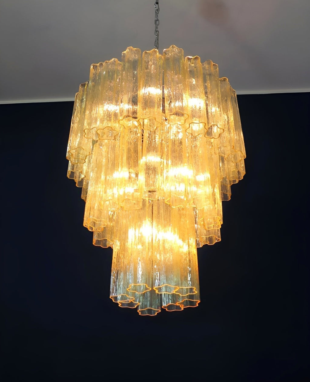 Urenenora Glass Chandelier-Moonnatur