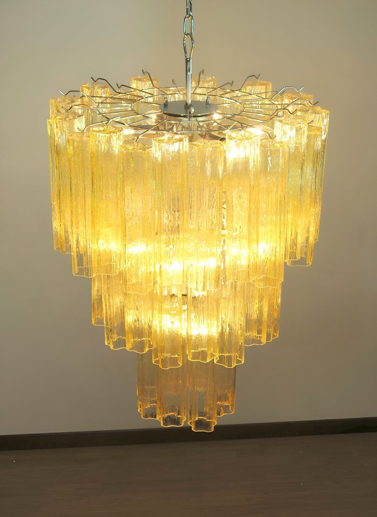 Urenenora Glass Chandelier-Moonnatur