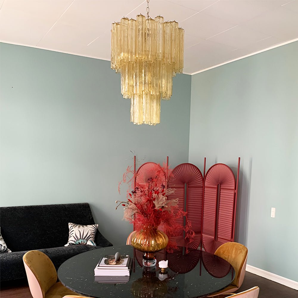 Urenenora Glass Chandelier-Moonnatur