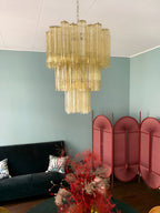 Urenenora Glass Chandelier-Moonnatur