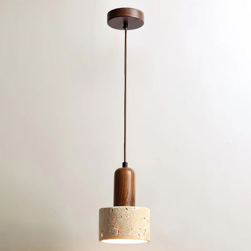 Whitencove Travertine Pendant Light-Moonnatur