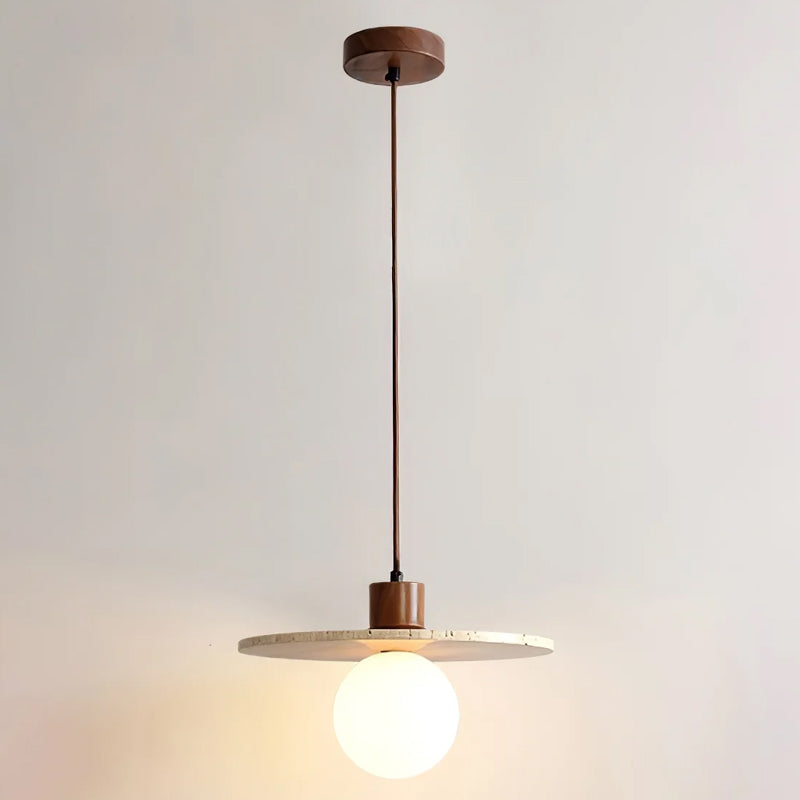 Whitencove Travertine Pendant Light-Moonnatur