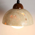 Whitencove Travertine Pendant Light-Moonnatur