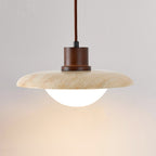 Whitencove Travertine Pendant Light-Moonnatur
