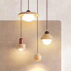 Whitencove Travertine Pendant Light-Moonnatur