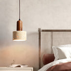 Whitencove Travertine Pendant Light-Moonnatur