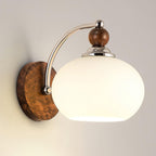 Tarenlyn Walnut Wall Light-Moonnatur