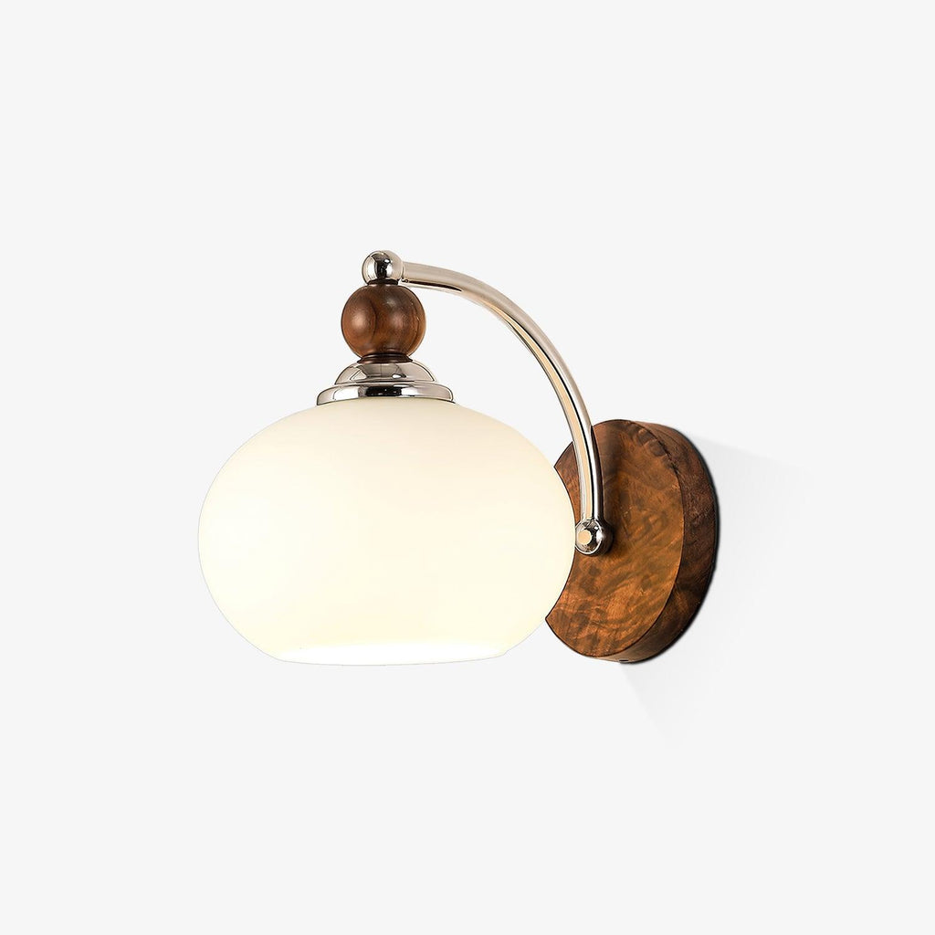 Tarenlyn Walnut Wall Light-Moonnatur