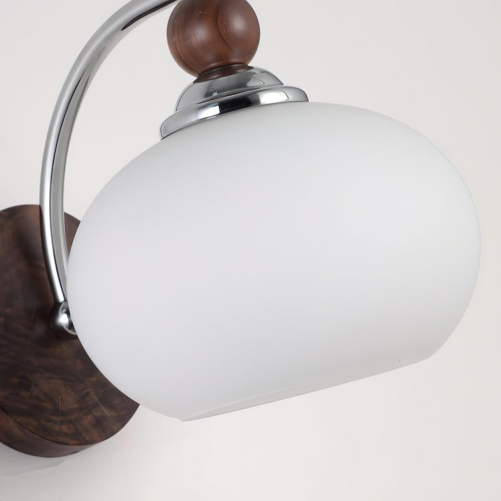 Tarenlyn Walnut Wall Light-Moonnatur