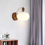 Tarenlyn Walnut Wall Light-Moonnatur
