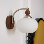 Tarenlyn Walnut Wall Light-Moonnatur