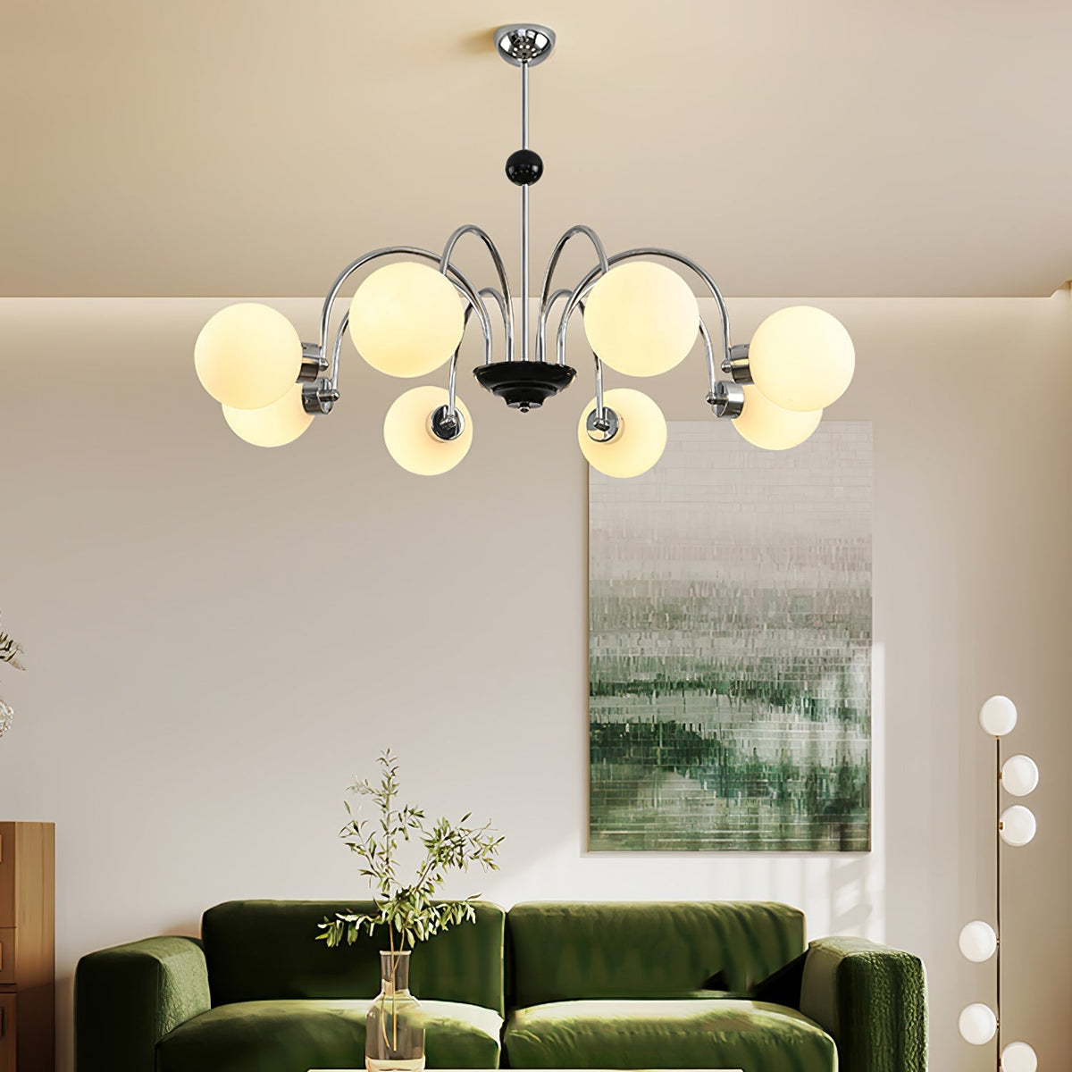 Morlina Glass Chandelier-Moonnatur