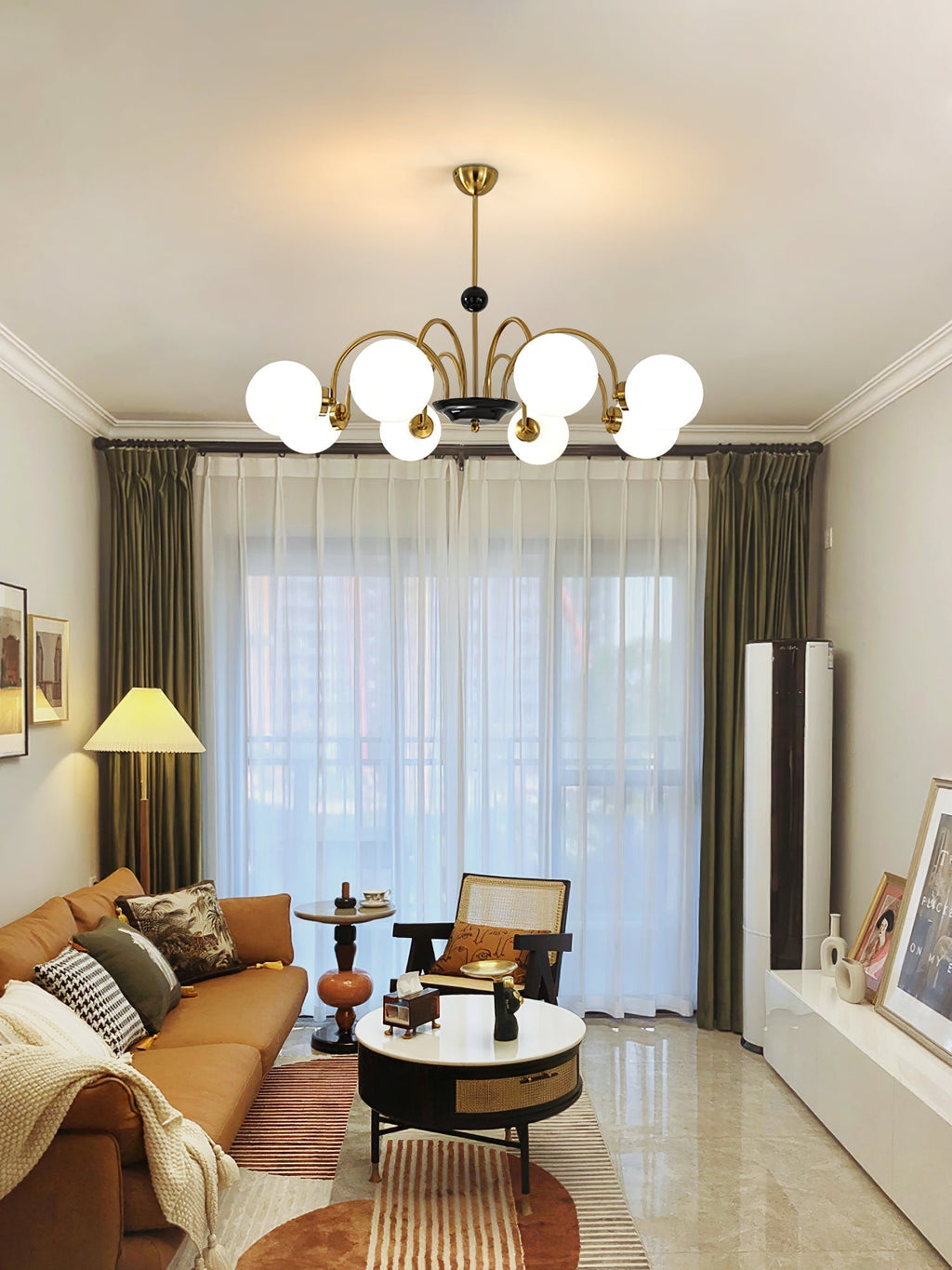 Morlina Glass Chandelier-Moonnatur