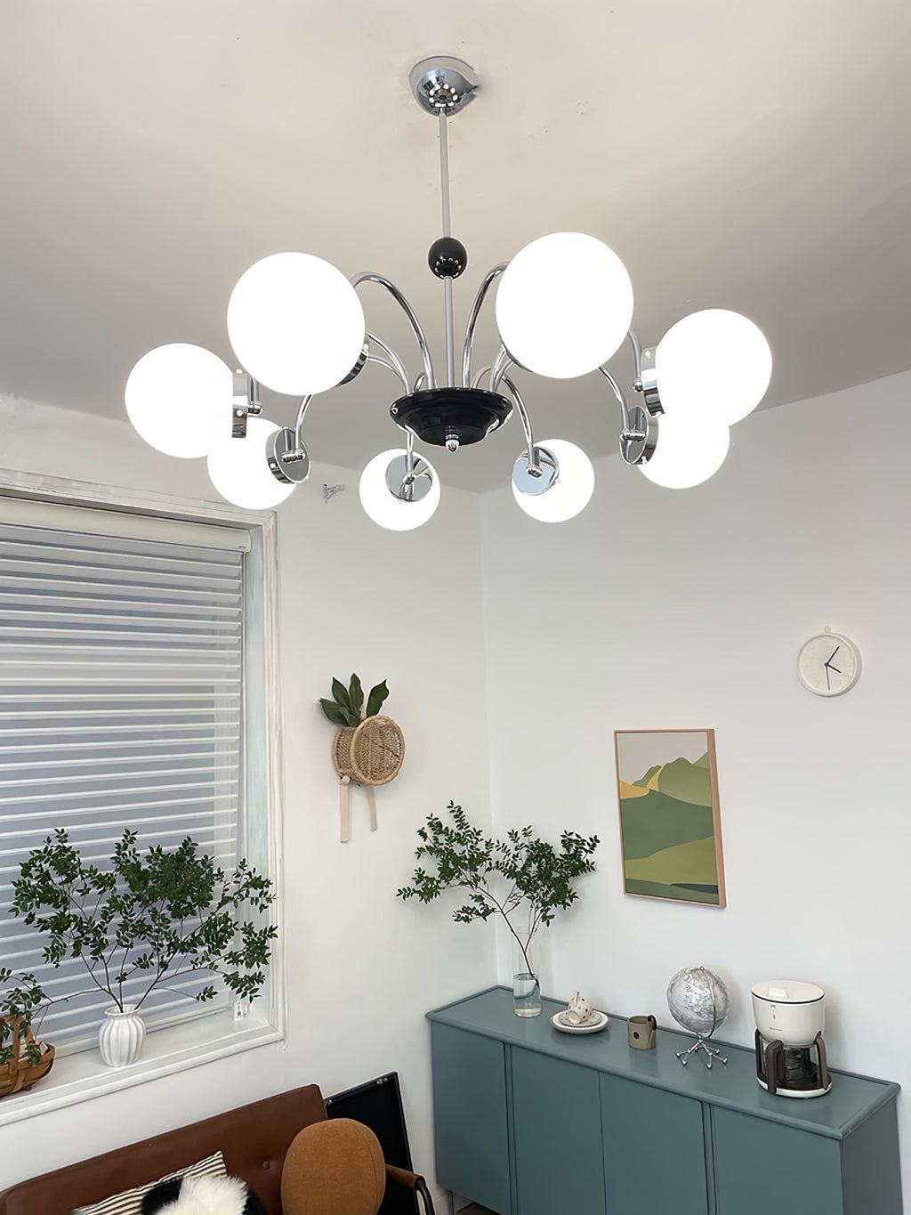 Morlina Glass Chandelier-Moonnatur