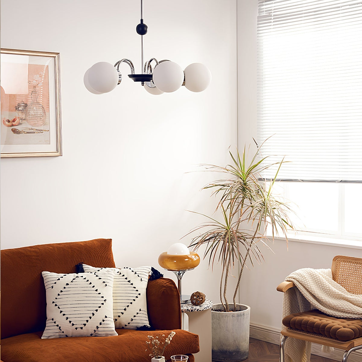 Morlina Glass Chandelier-Moonnatur