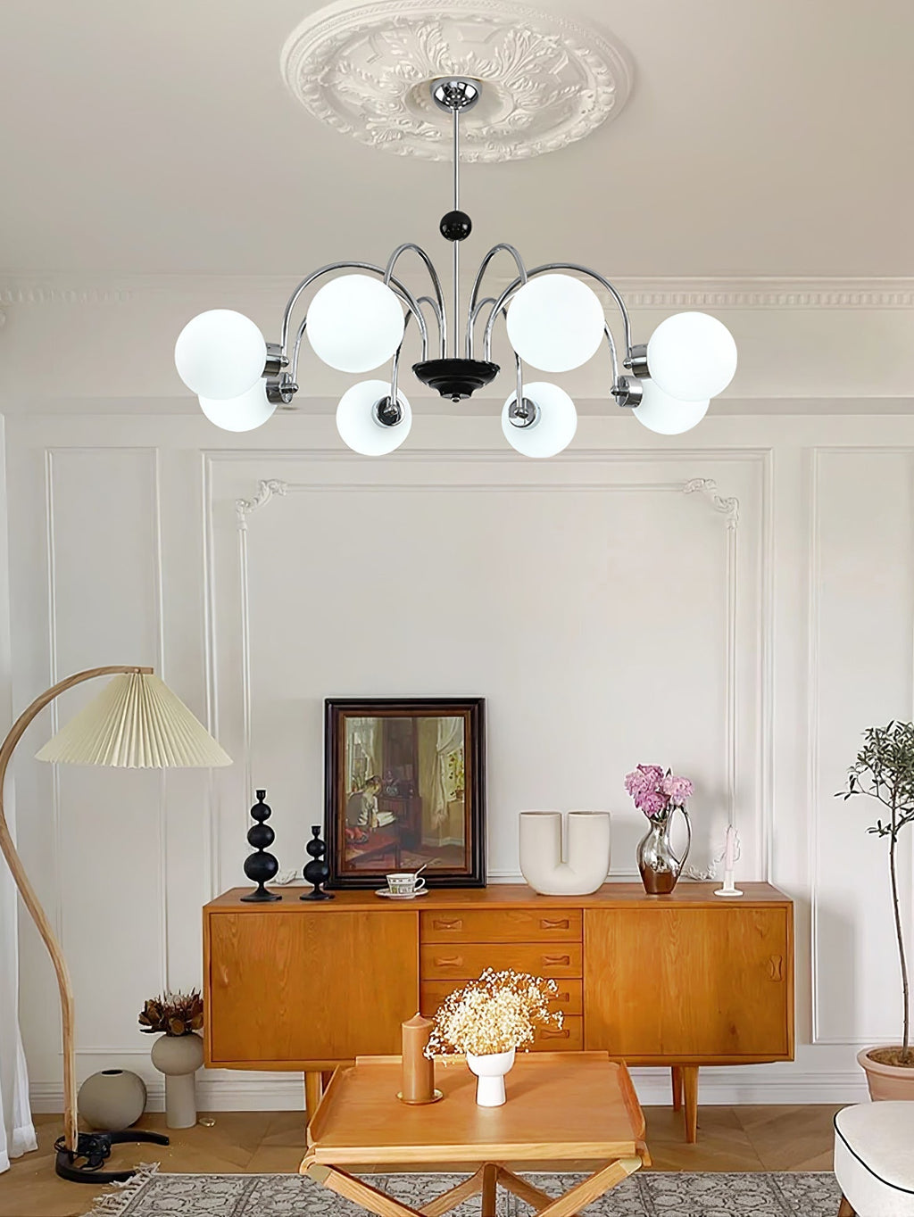 Morlina Glass Chandelier-Moonnatur