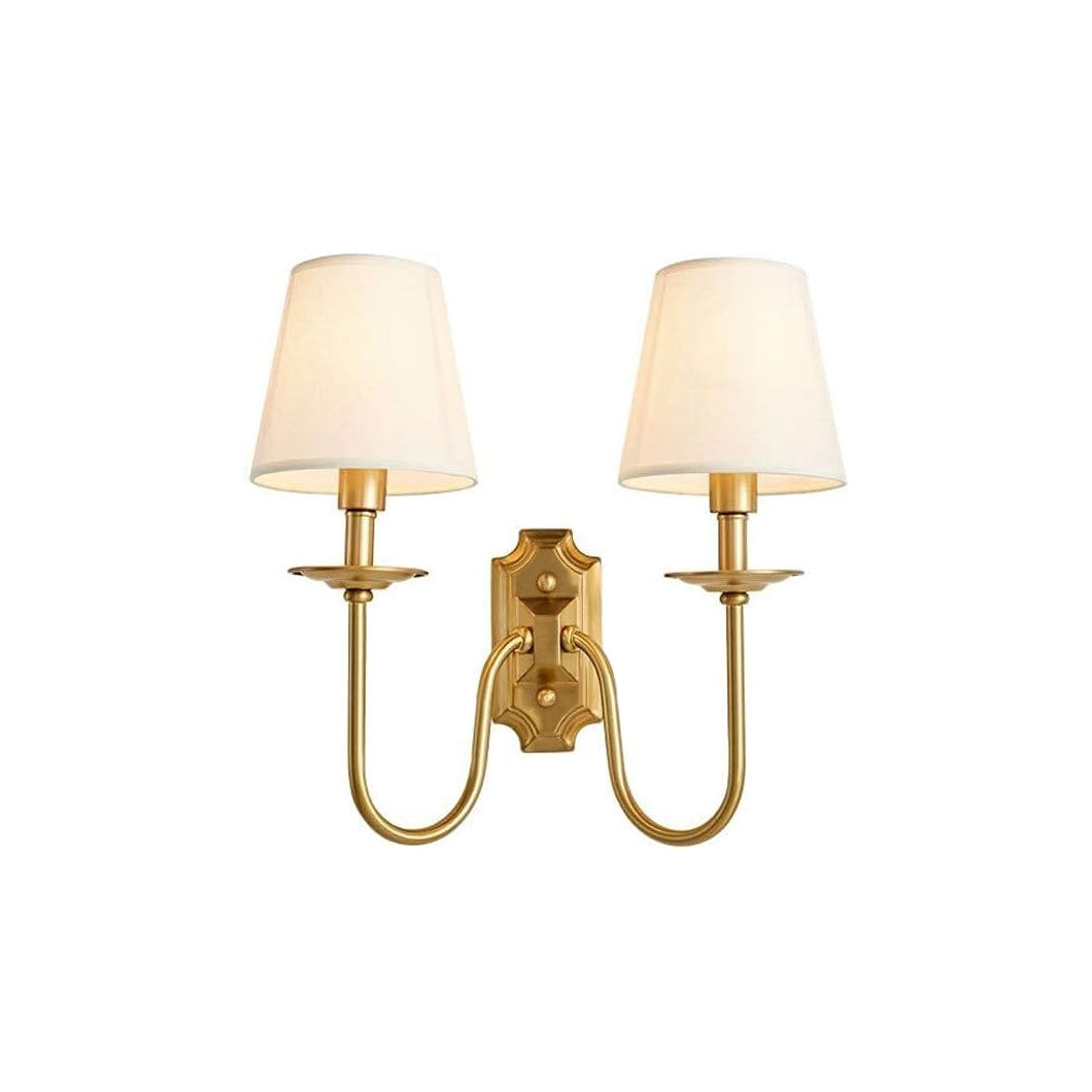Veyrenina Fabric Wall Light-Moonnatur
