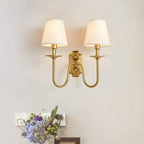Veyrenina Fabric Wall Light-Moonnatur