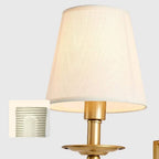 Veyrenina Fabric Wall Light-Moonnatur