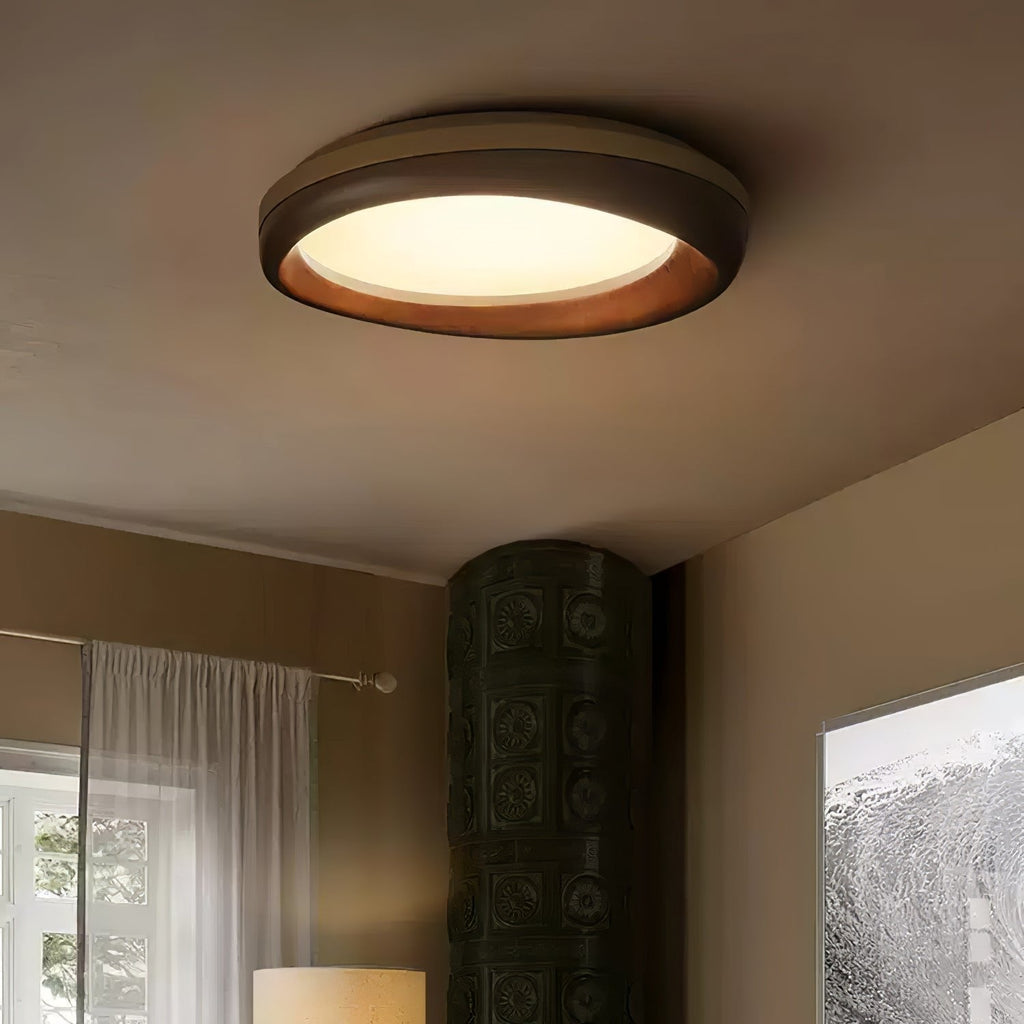 Rosera Wood Ceiling Light-Moonnatur