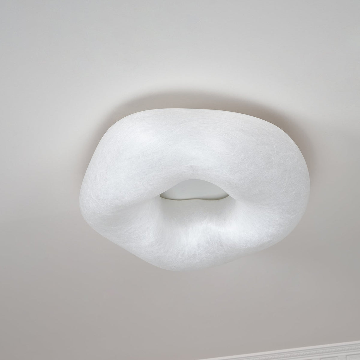 Xelmira Silk Ceiling Lamp-Moonnatur