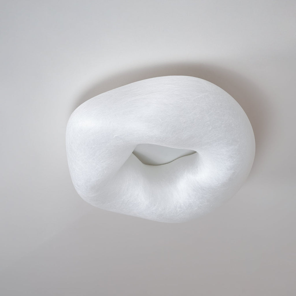 Xelmira Silk Ceiling Lamp-Moonnatur