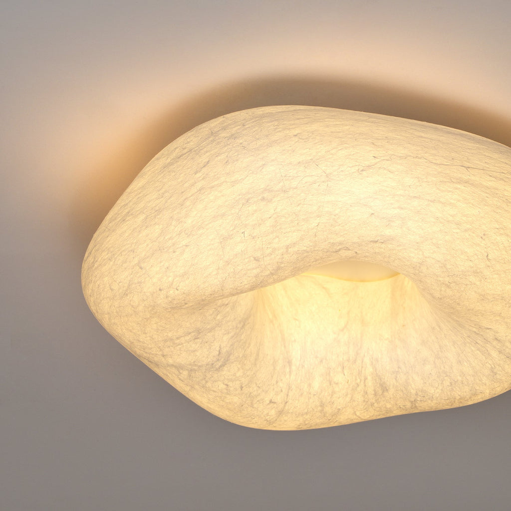 Xelmira Silk Ceiling Lamp-Moonnatur