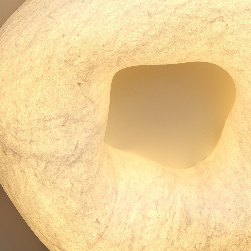 Xelmira Silk Ceiling Lamp-Moonnatur