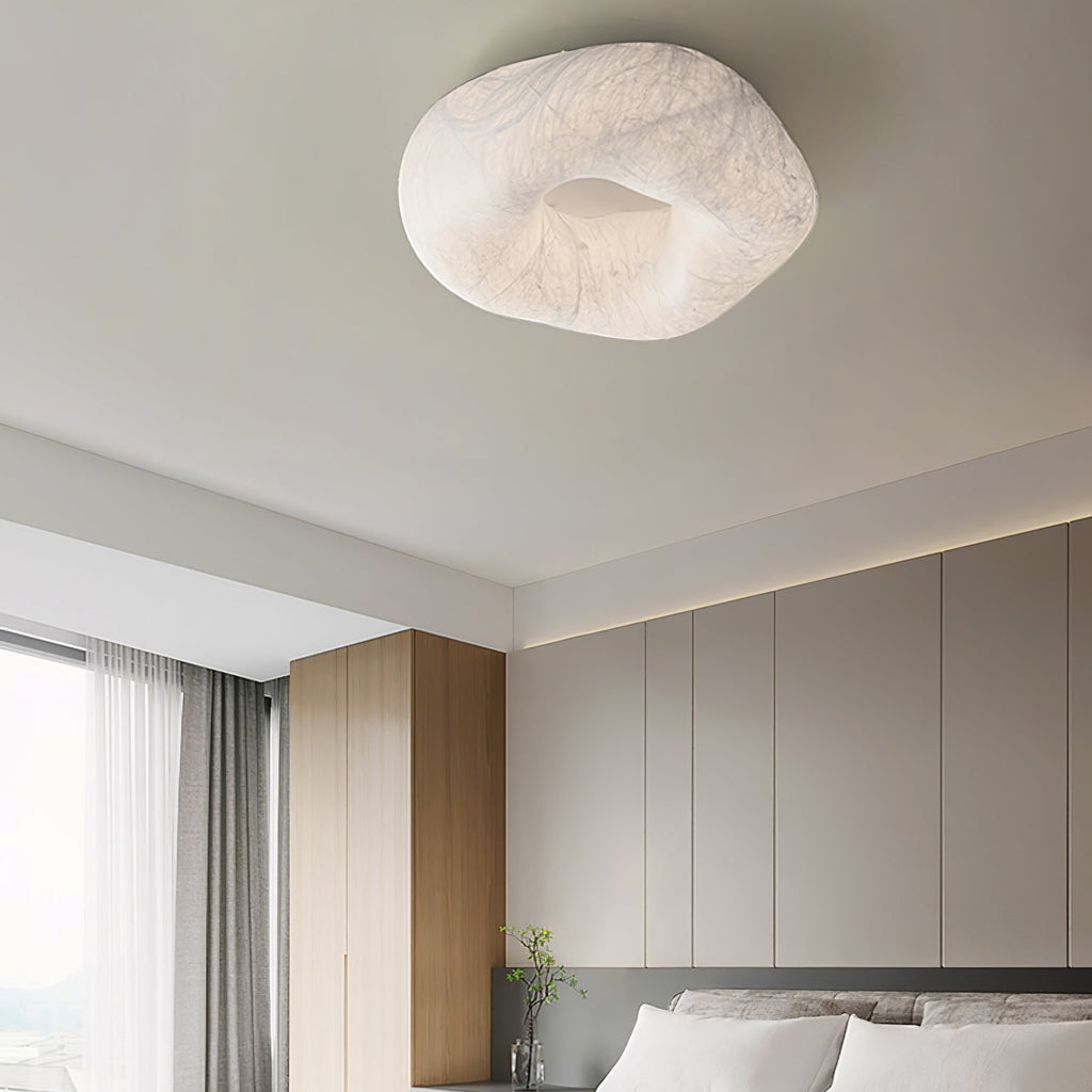 Xelmira Silk Ceiling Lamp-Moonnatur