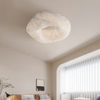 Xelmira Silk Ceiling Lamp-Moonnatur