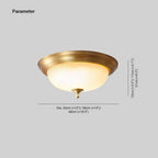 Norrellyn Glass Ceiling Light-Moonnatur
