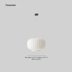 Laderelia Fabric Pendant Light-Moonnatur