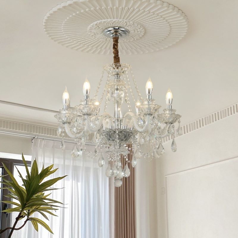 Lathenaria Crystal Chandelier-Moonnatur