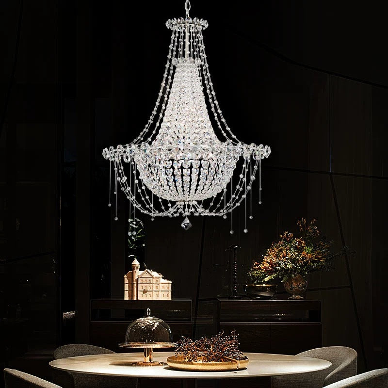 Hadrenholm Crystal Chandelier-Moonnatur
