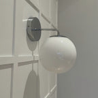 Kilvenash Glass Wall Light-Moonnatur