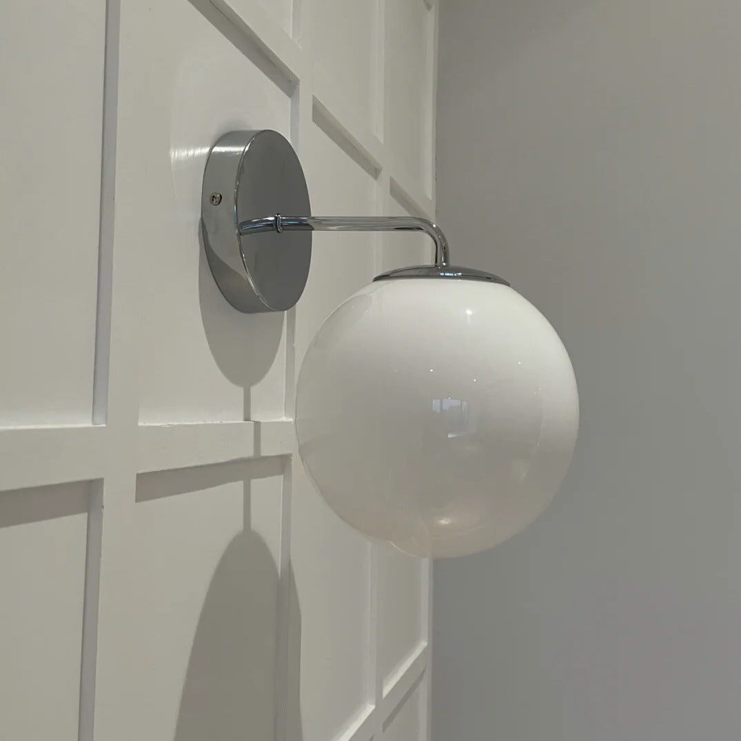 Kilvenash Glass Wall Light-Moonnatur