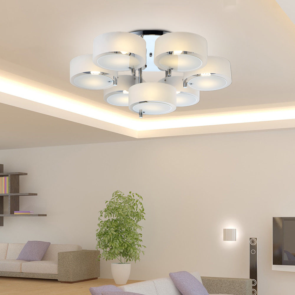 Meldenonna Glass Ceiling Light-Moonnatur