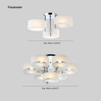 Meldenonna Glass Ceiling Light-Moonnatur