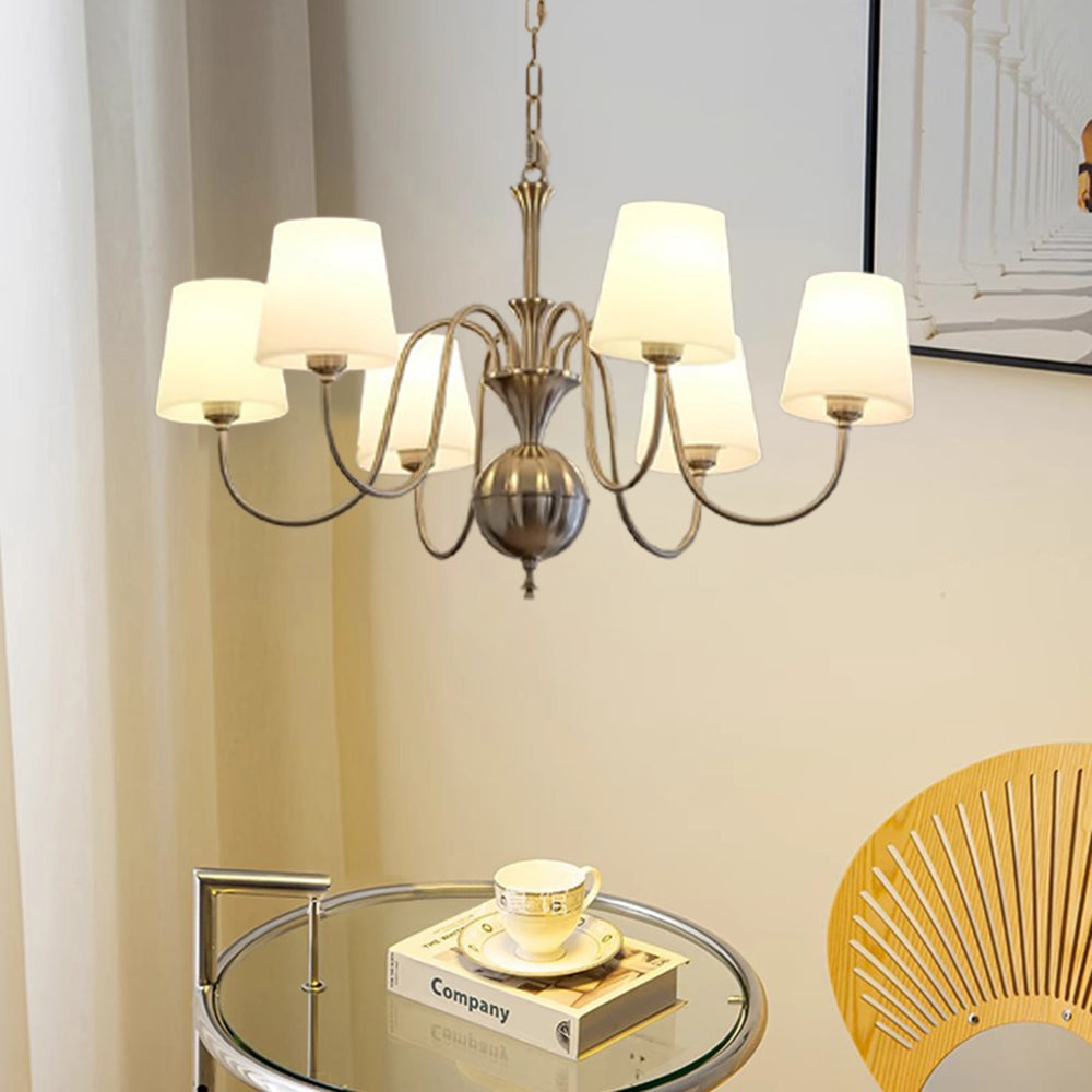 Renverenora Glass Chandelier-Moonnatur