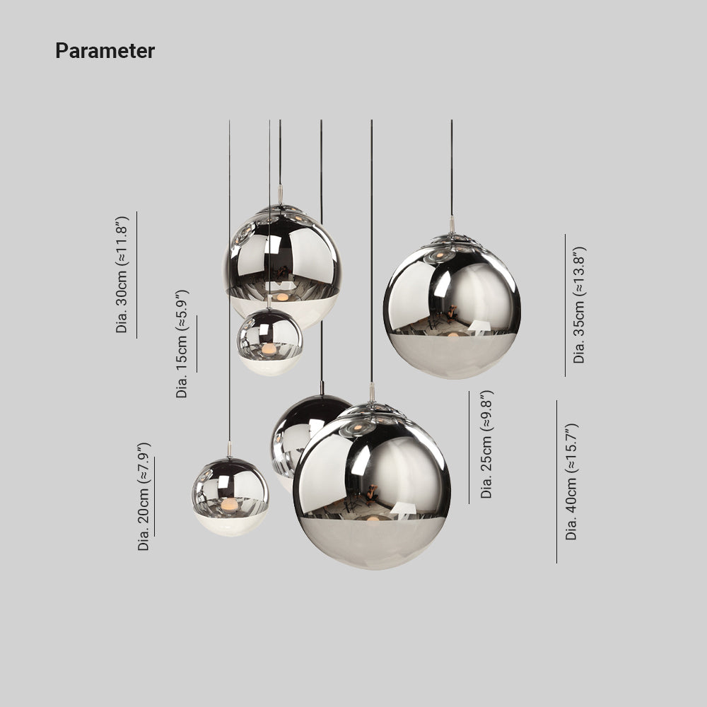 Rardeneris Glass Pendant Light-Moonnatur