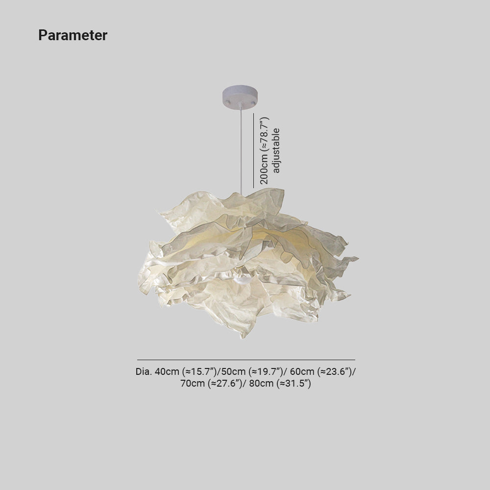 Hathercove Paper Pendant Light-Moonnatur