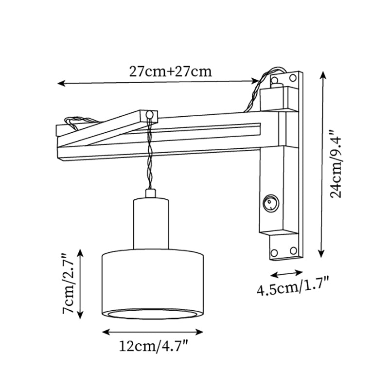 Hatherfield Travertine Wall Light-Moonnatur