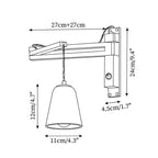 Hatherfield Travertine Wall Light-Moonnatur