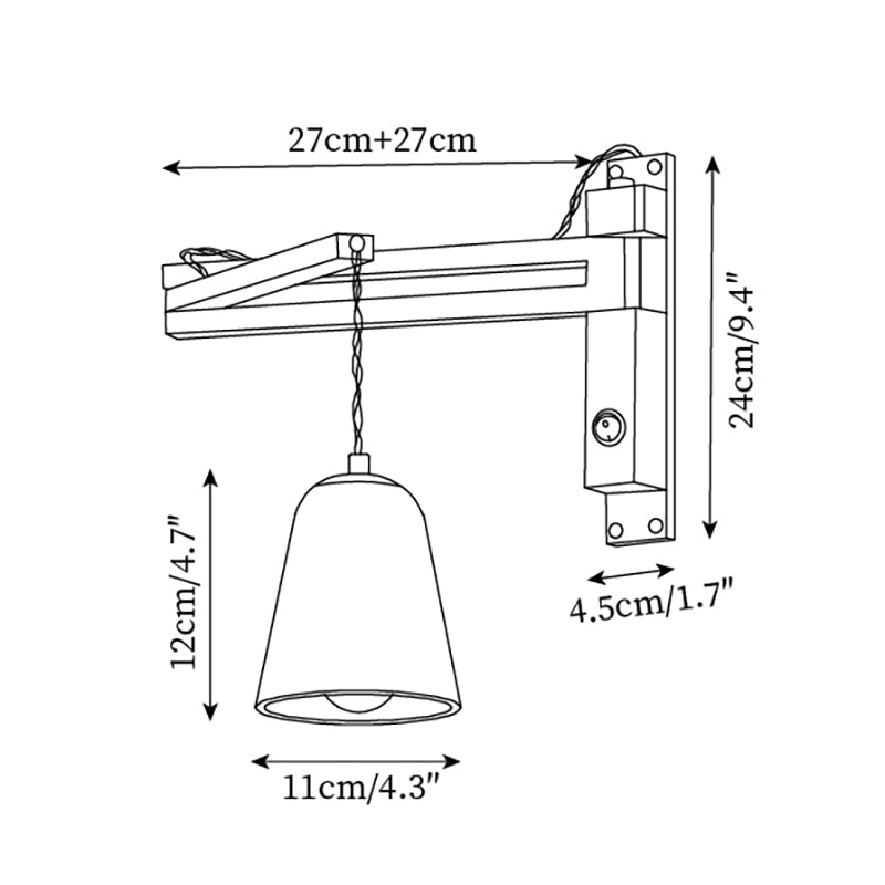 Hatherfield Travertine Wall Light-Moonnatur