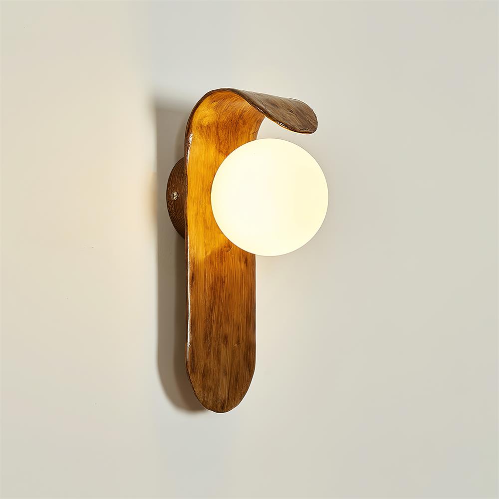 Lathenenna Polymer Wall Light-Moonnatur