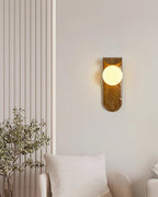 Lathenenna Polymer Wall Light-Moonnatur