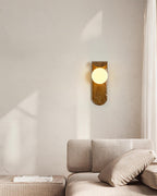 Lathenenna Polymer Wall Light-Moonnatur